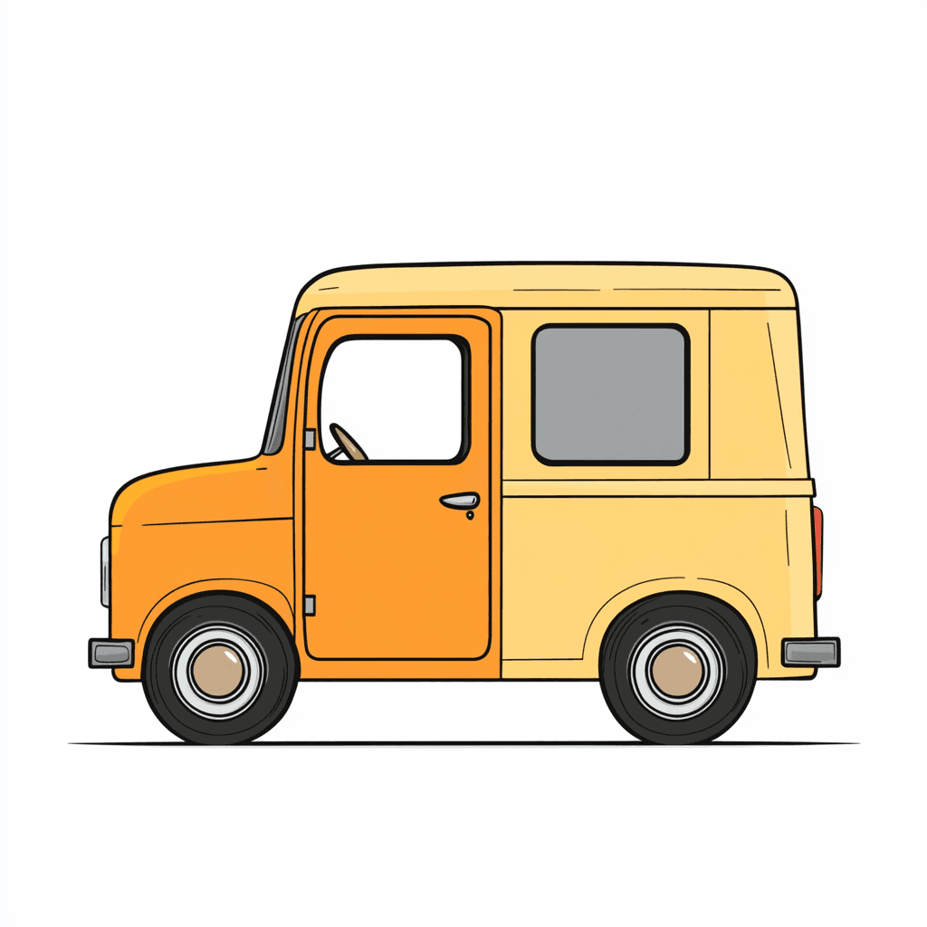 Car Ride original repeating artwork