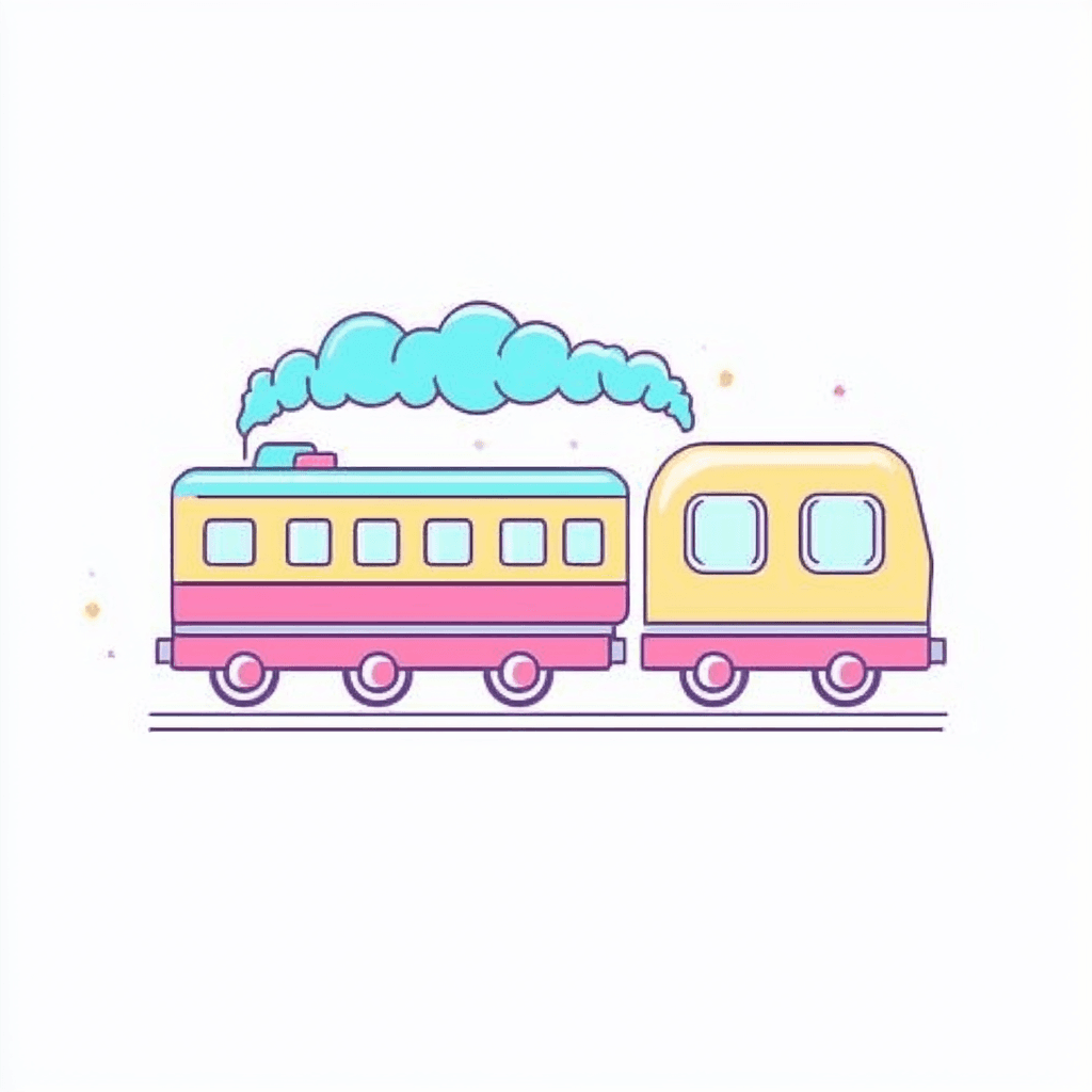 Train Club original repeating artwork