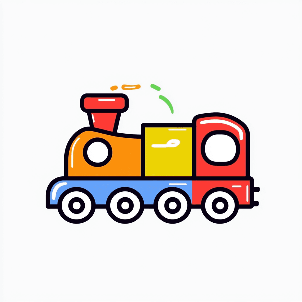 Train Groove original repeating artwork