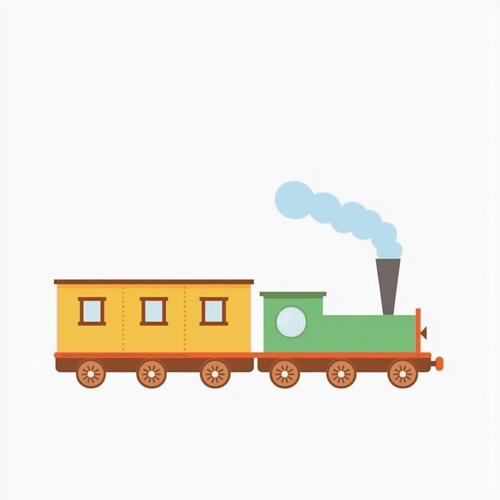 Train Gang original repeating artwork