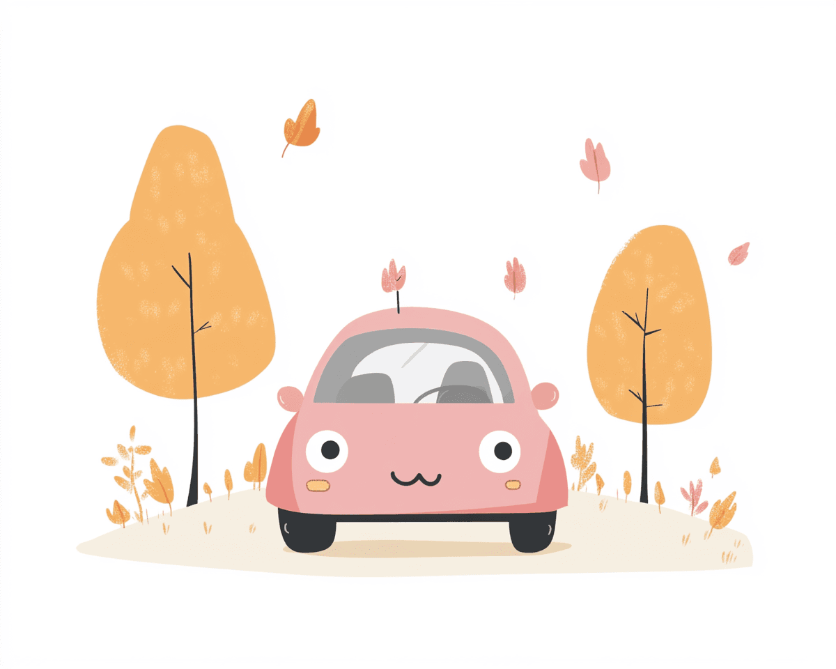 Car Drift original repeating artwork