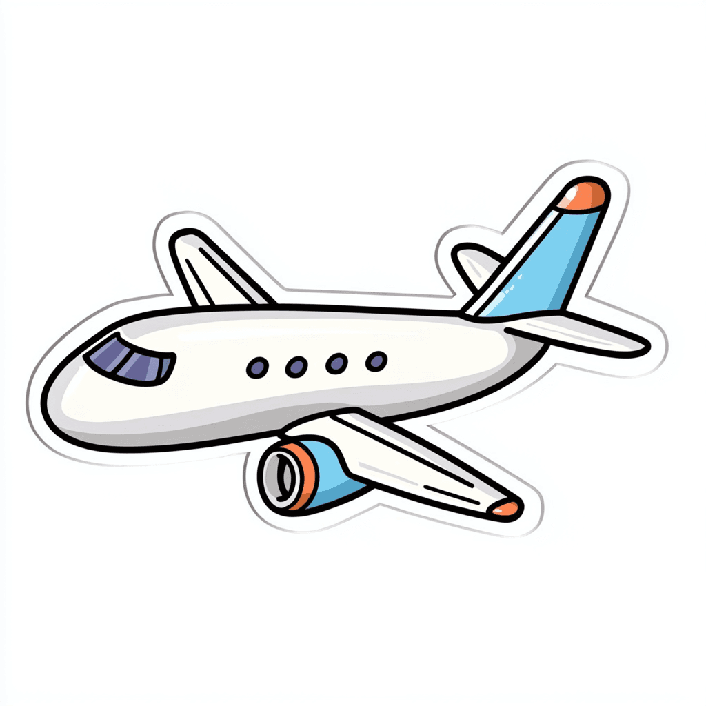 Airplane Rooftop original repeating artwork