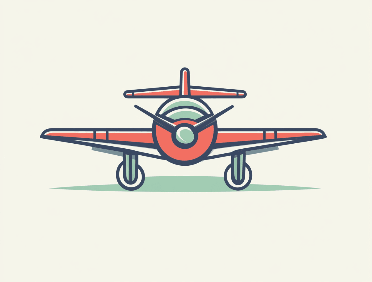 Airplane 059 original repeating artwork