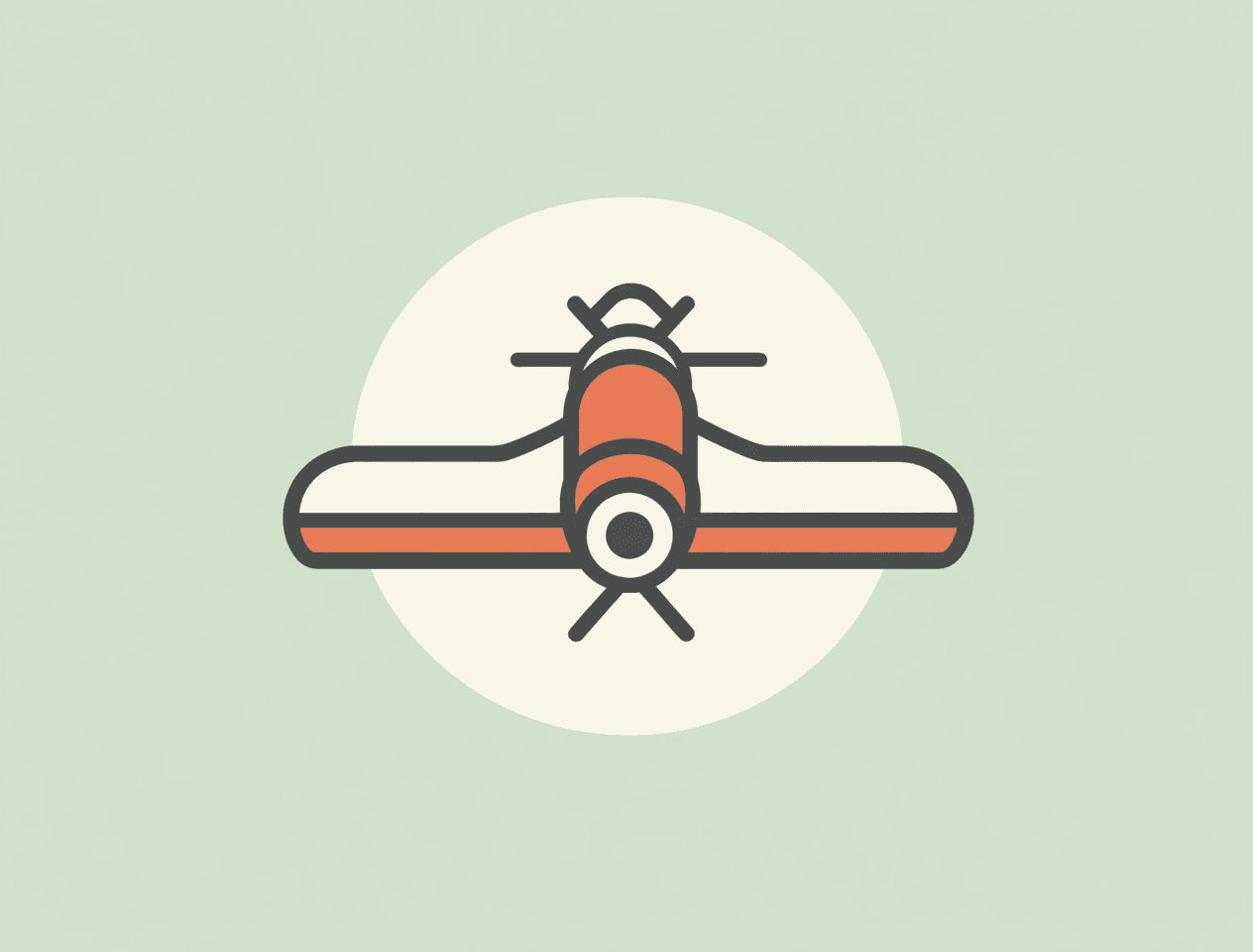 Airplane 115 original repeating artwork