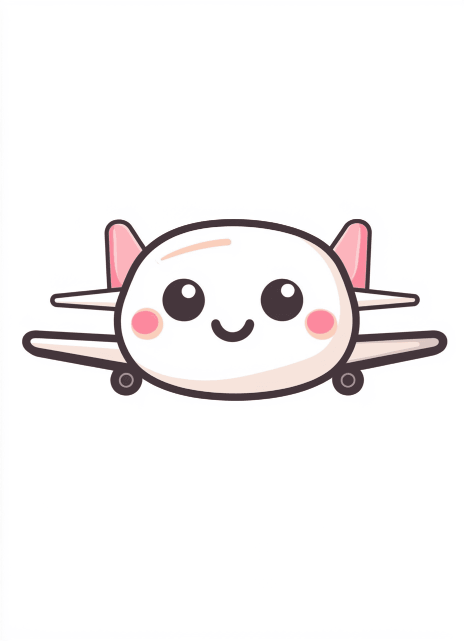 Cute Airplane 009 original repeating artwork