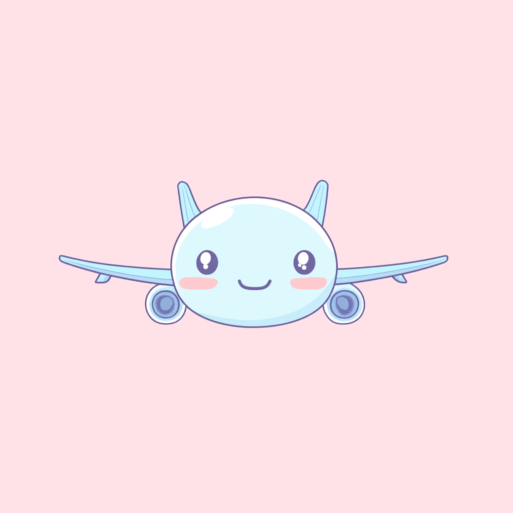 Cute Airplane Collective original repeating artwork