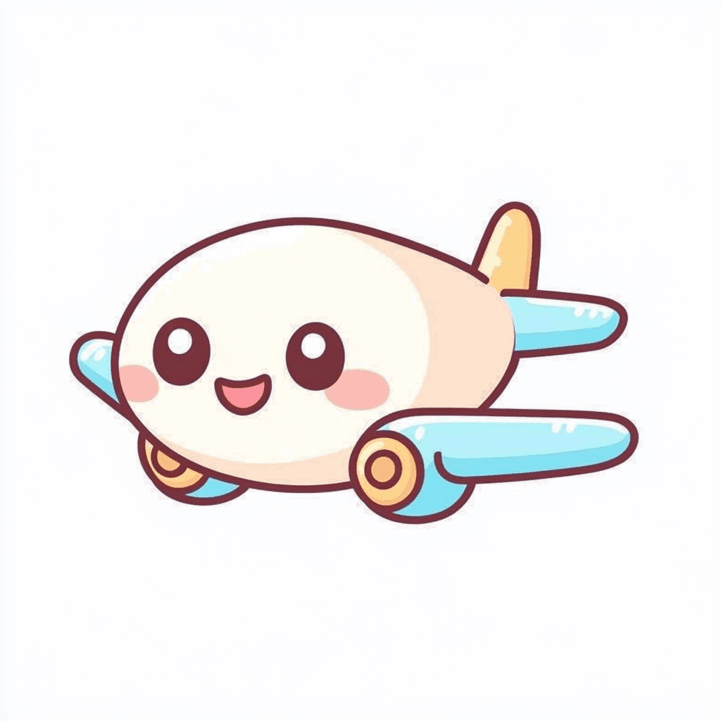 Cute Airplane 026 original repeating artwork