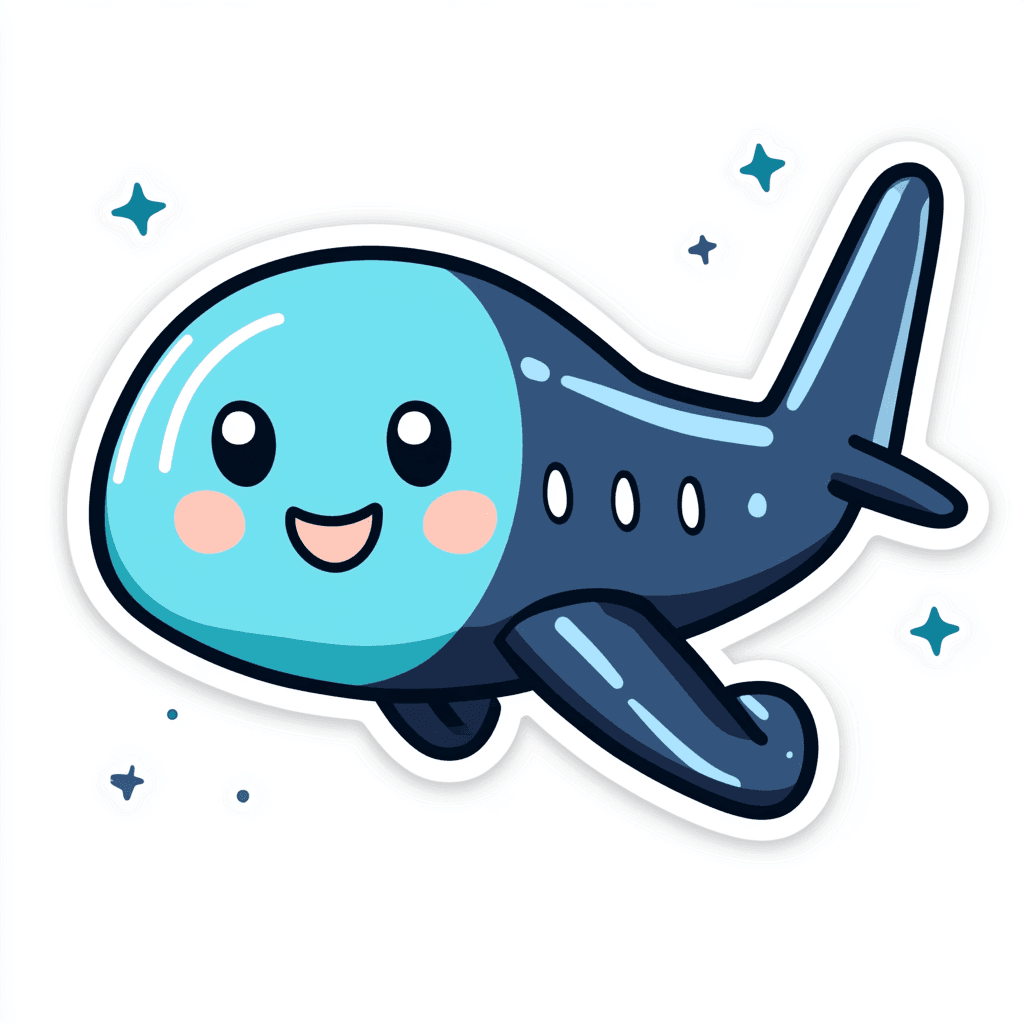 Cute Airplane 001 original repeating artwork