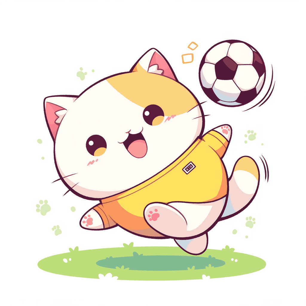 Cat 069 original repeating artwork