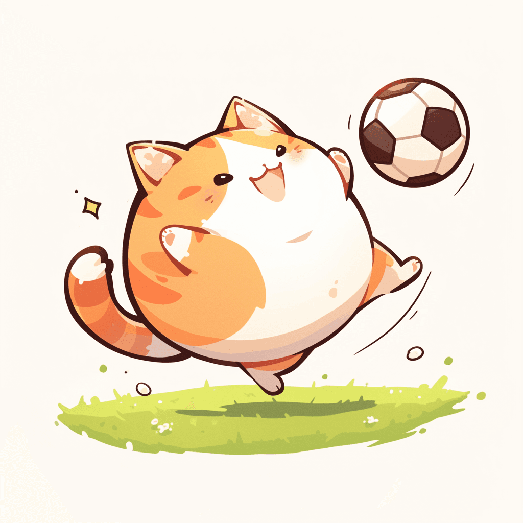 Cat 388 original repeating artwork