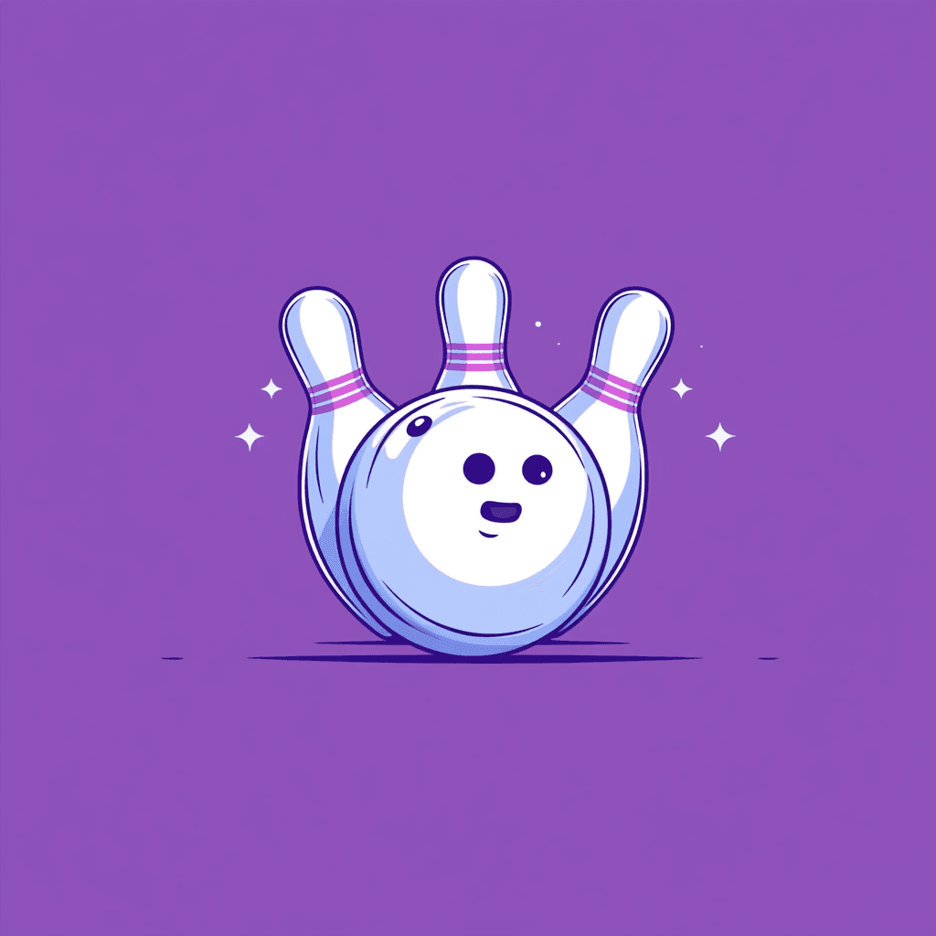 Bowling Starlight original repeating artwork