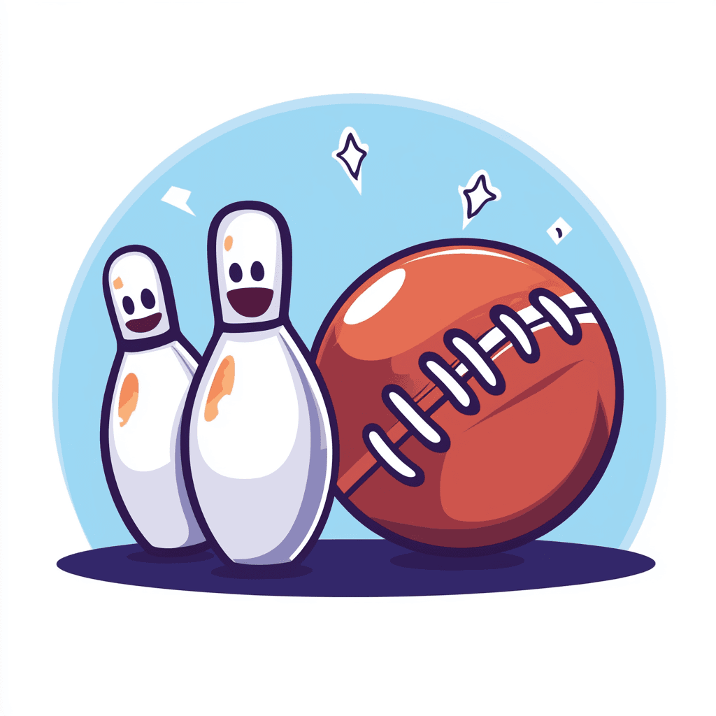 Bowling Onyx original repeating artwork