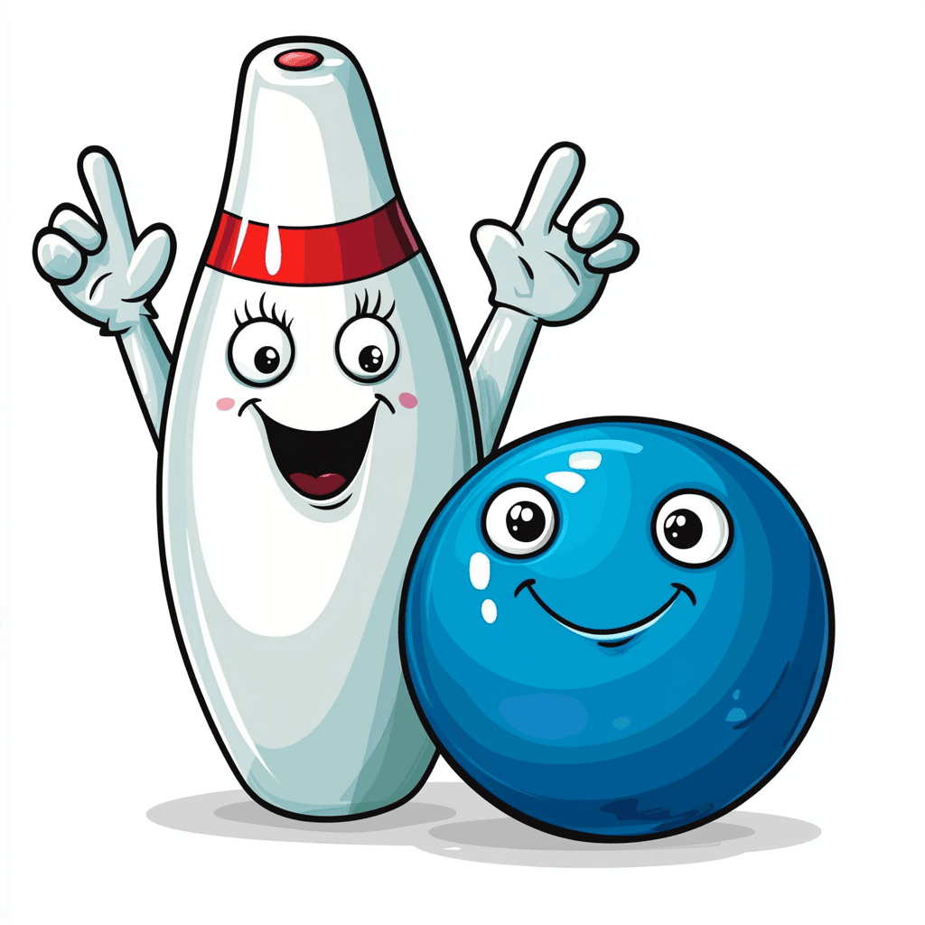 Bowling Team original repeating artwork