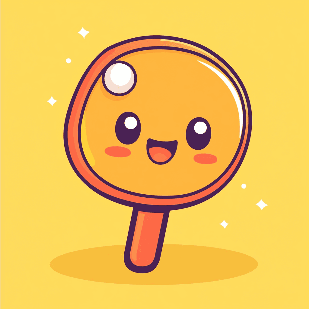 Ping Pong Fair original repeating artwork