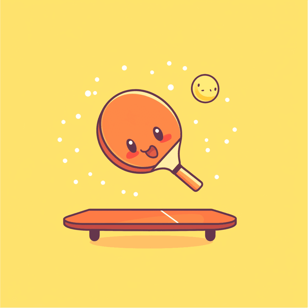 Ping Pong Echo original repeating artwork