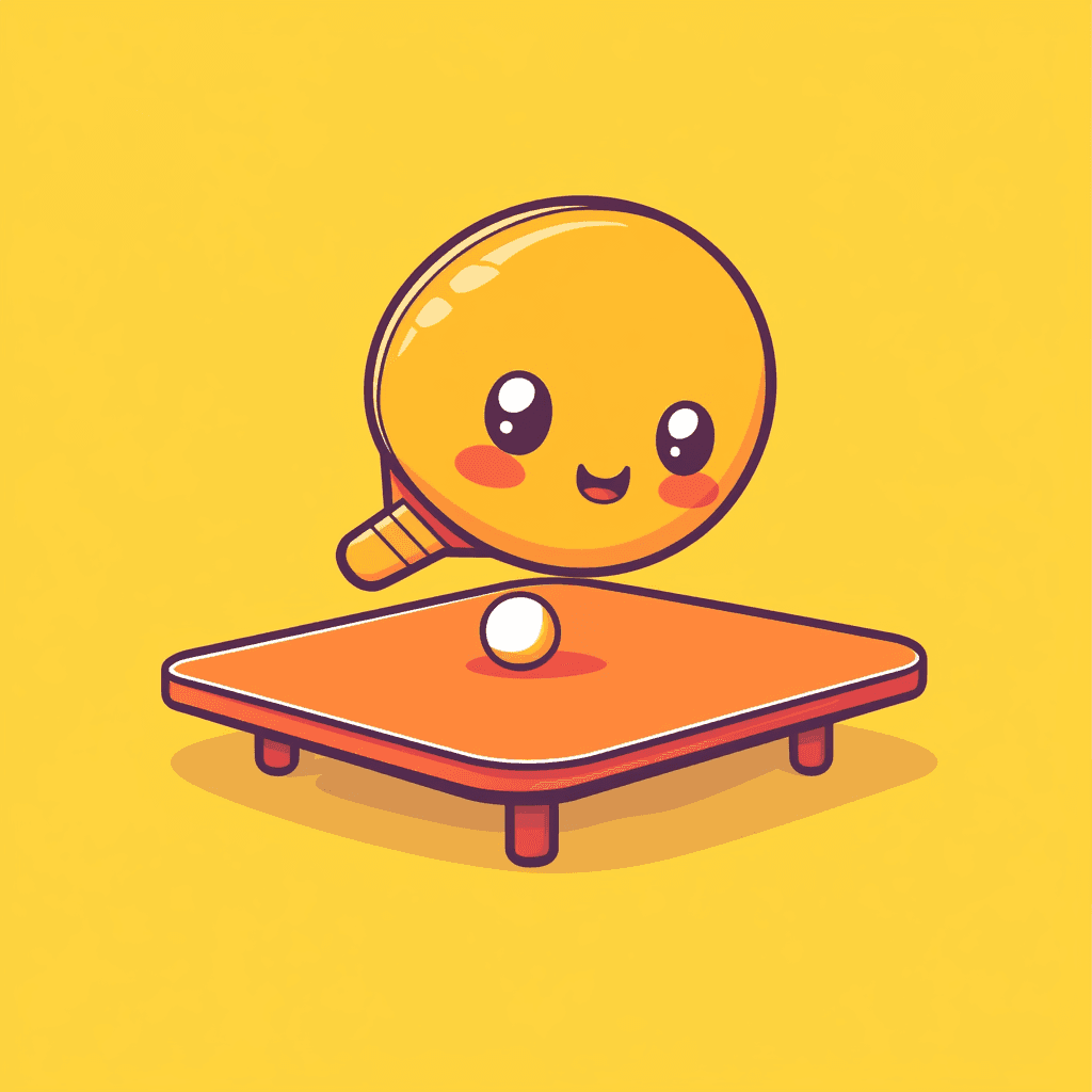 Ping Pong Sprint original repeating artwork