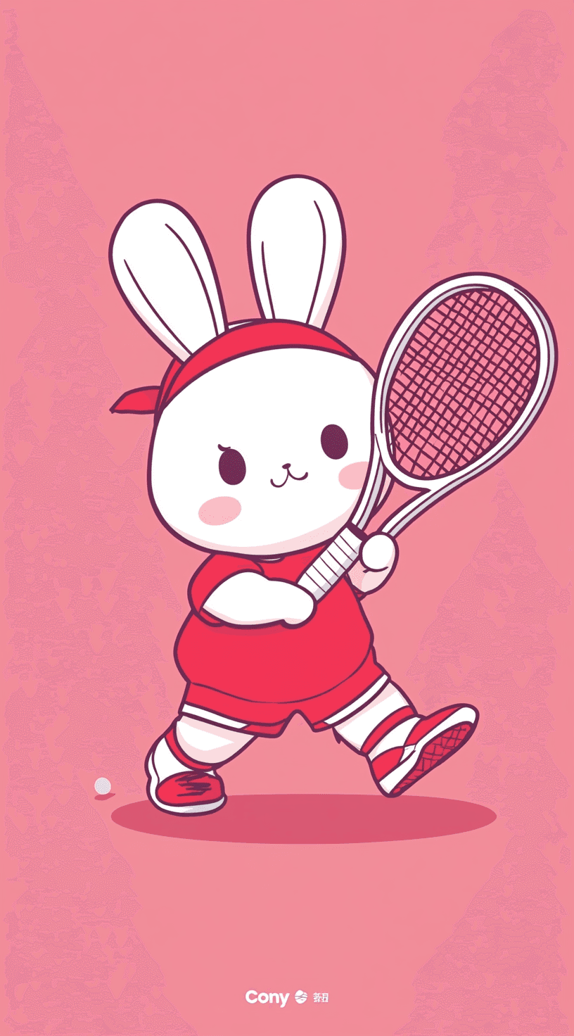 Bunny East original repeating artwork