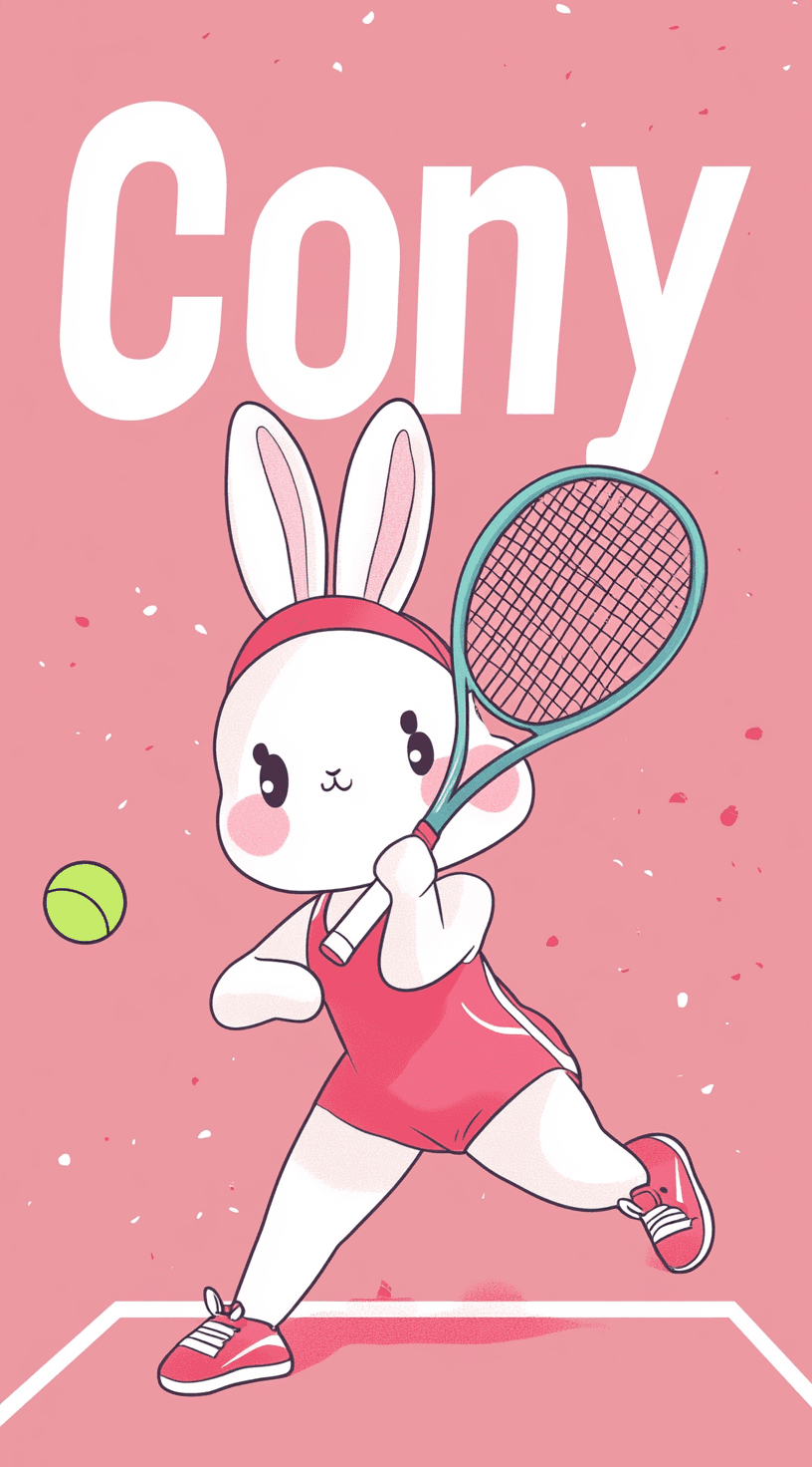 Bunny Coast original repeating artwork