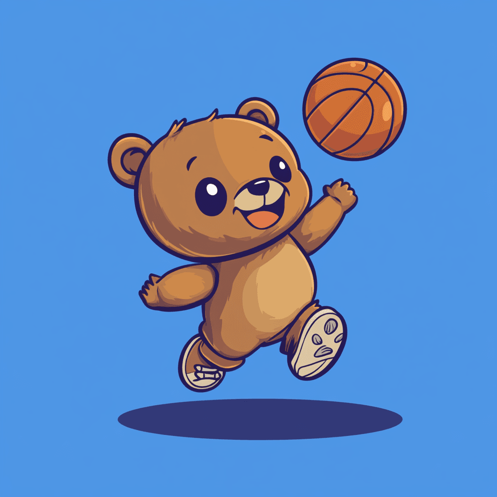 Bear 102 original repeating artwork