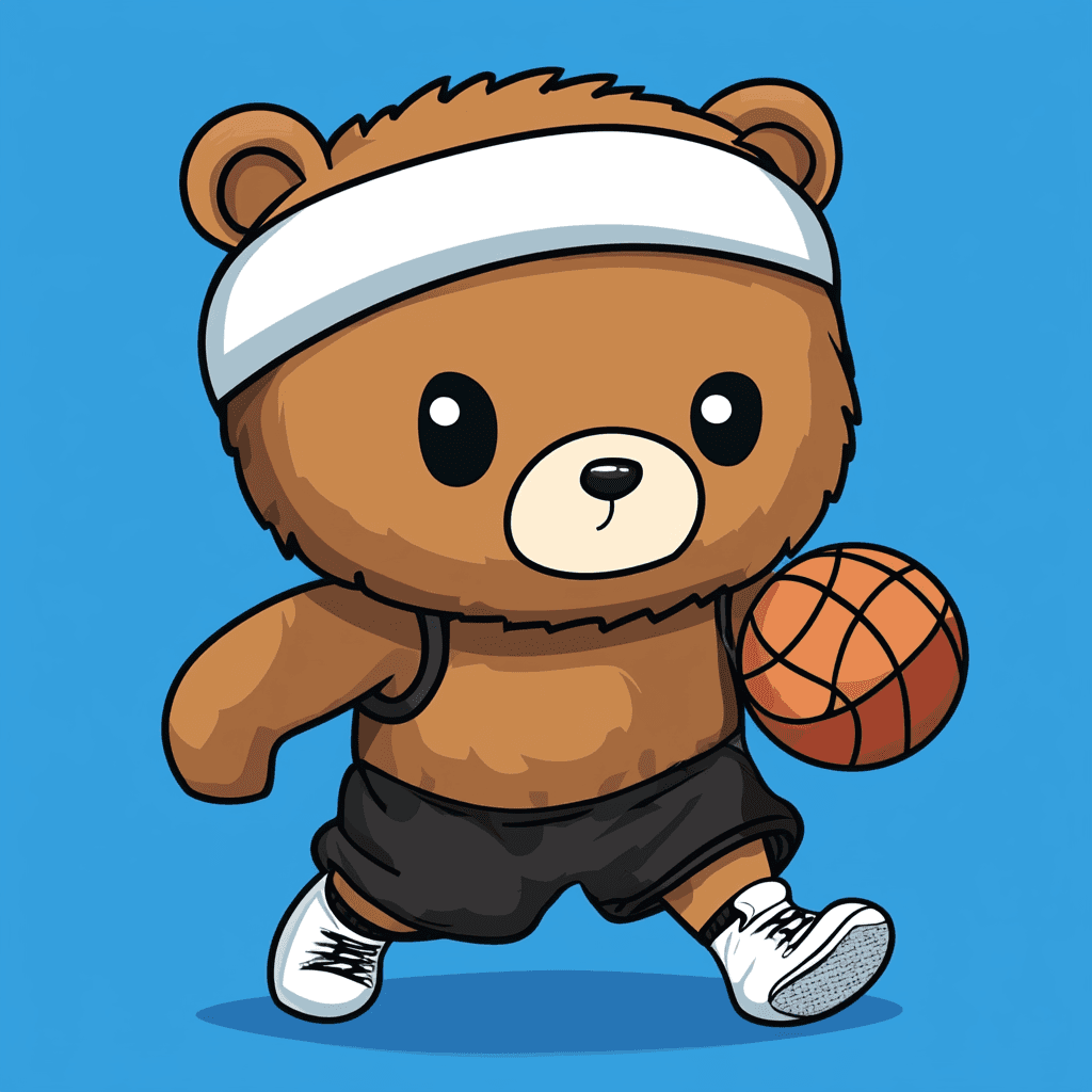 Bear 256 original repeating artwork