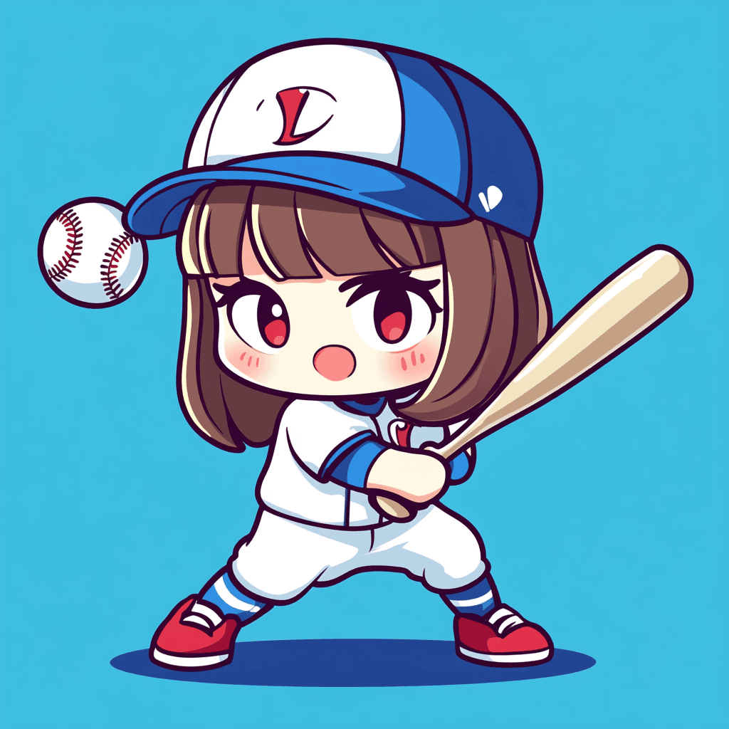 Baseball 006 original repeating artwork