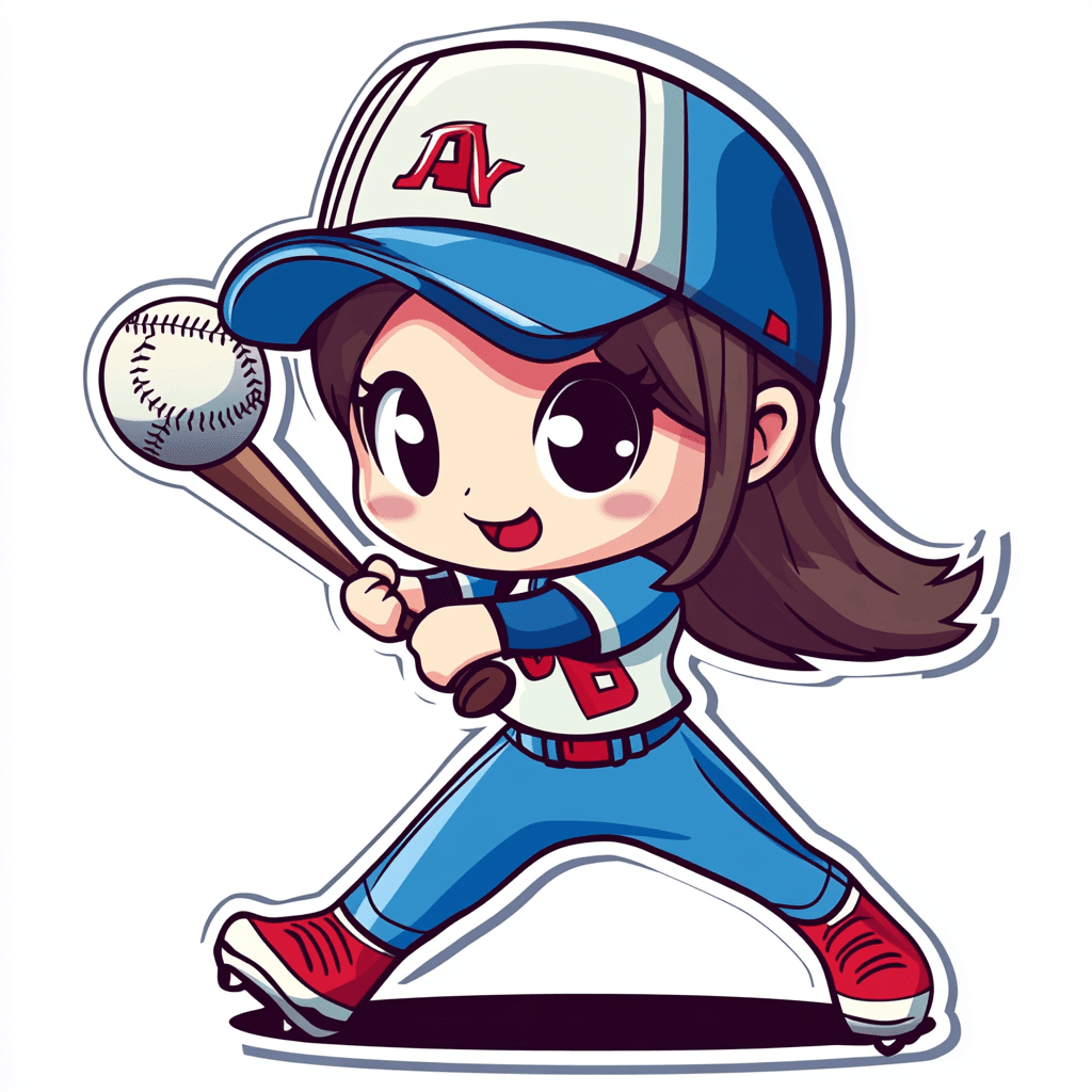 Baseball Buzz original repeating artwork