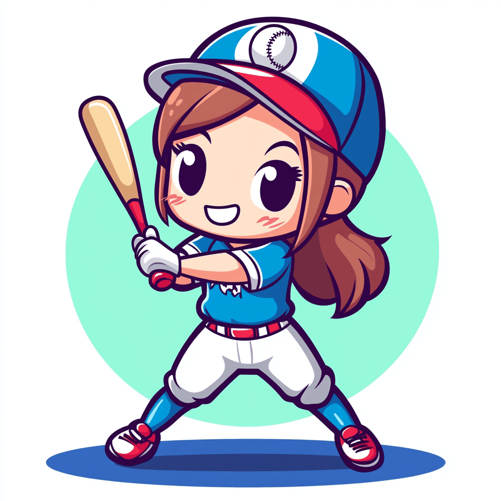 Baseball Mono original repeating artwork