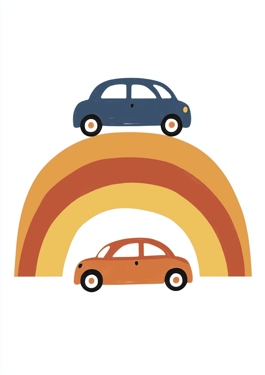 Car 205 original repeating artwork