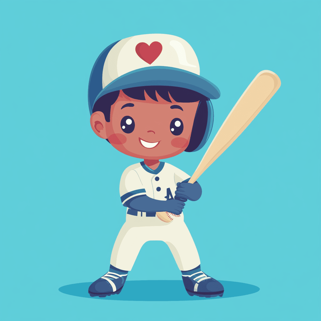 Baseball Groove original repeating artwork