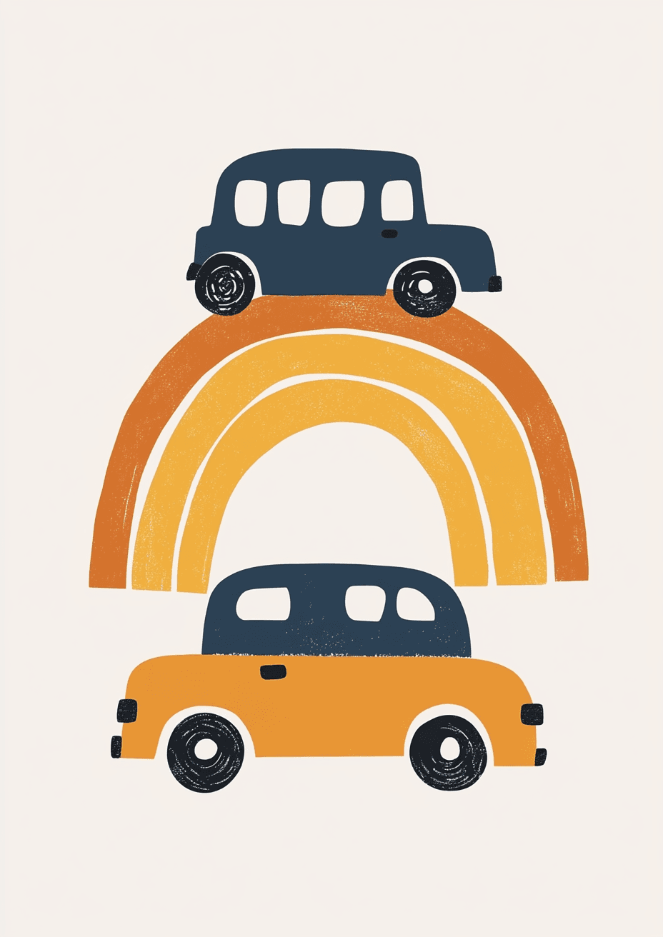 Car 912 original repeating artwork