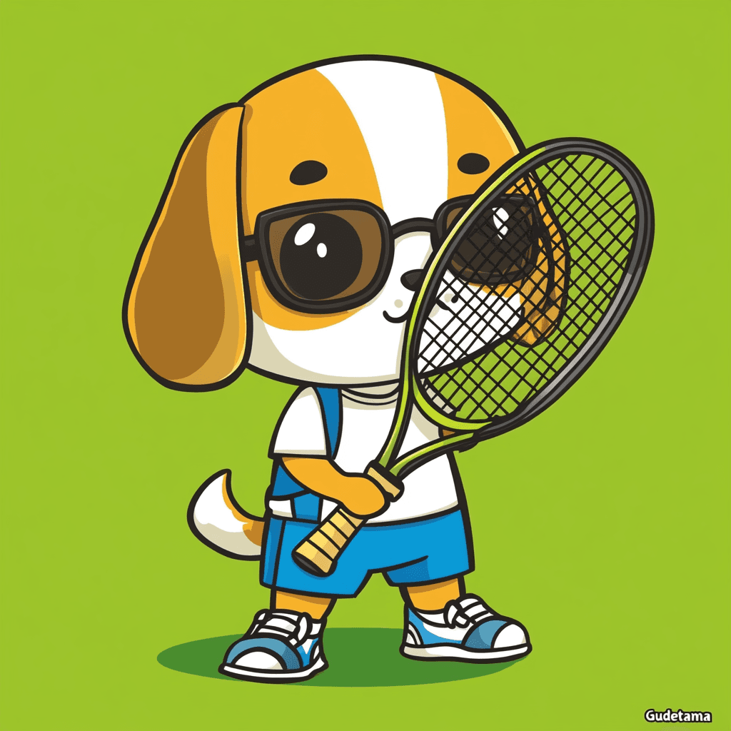 Tennis 137 original repeating artwork