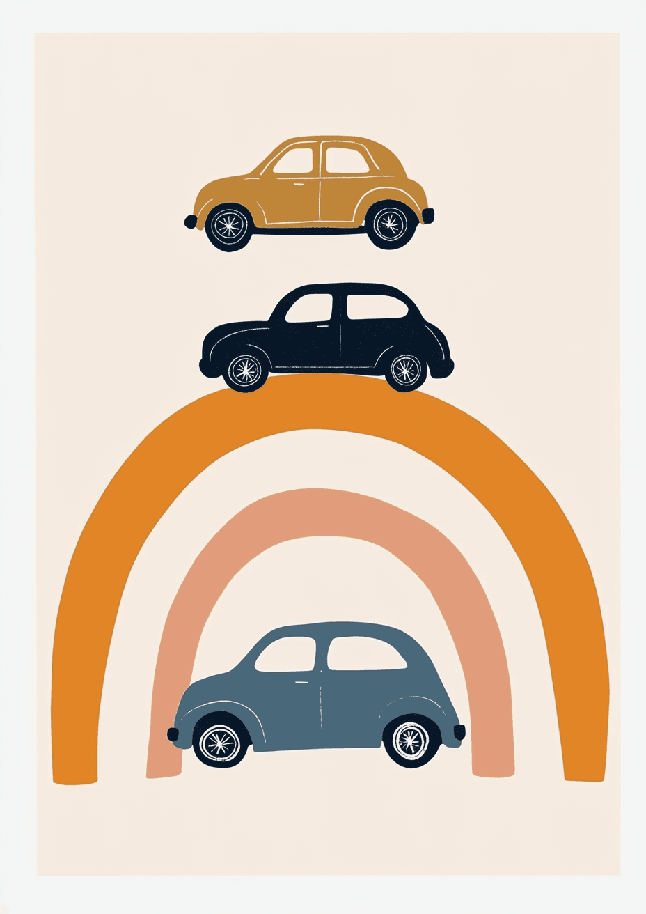 Car 760 original repeating artwork