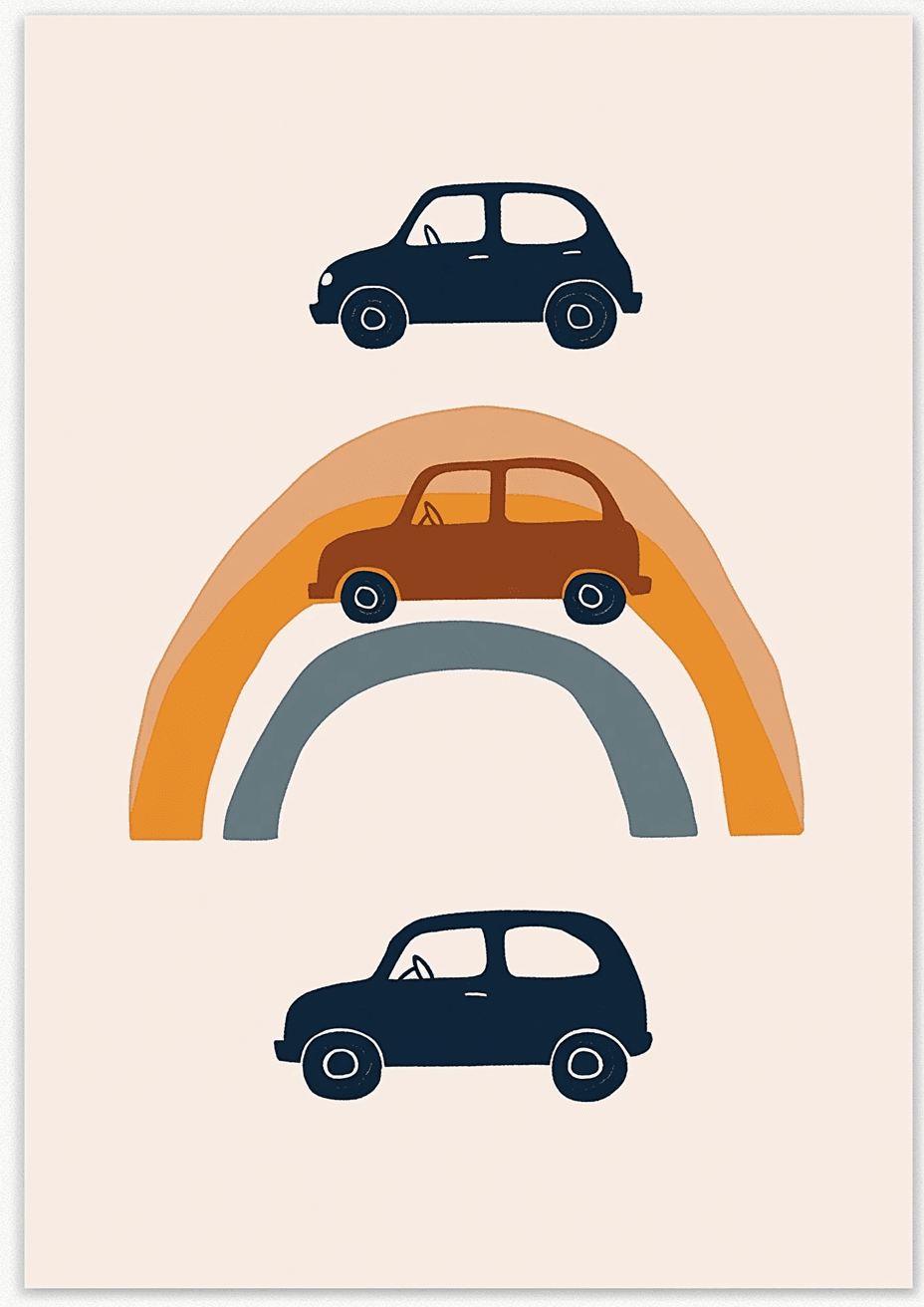Car 176 original repeating artwork