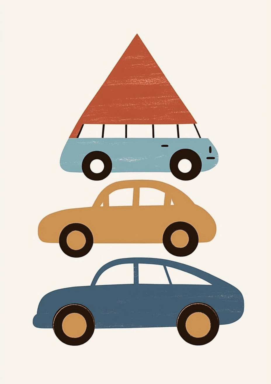 Car Crew original repeating artwork