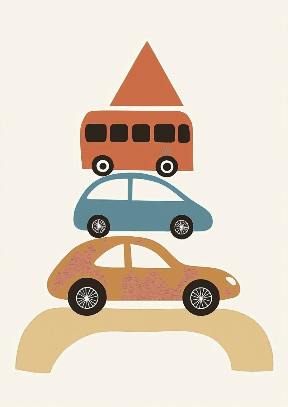 Car 815 original repeating artwork