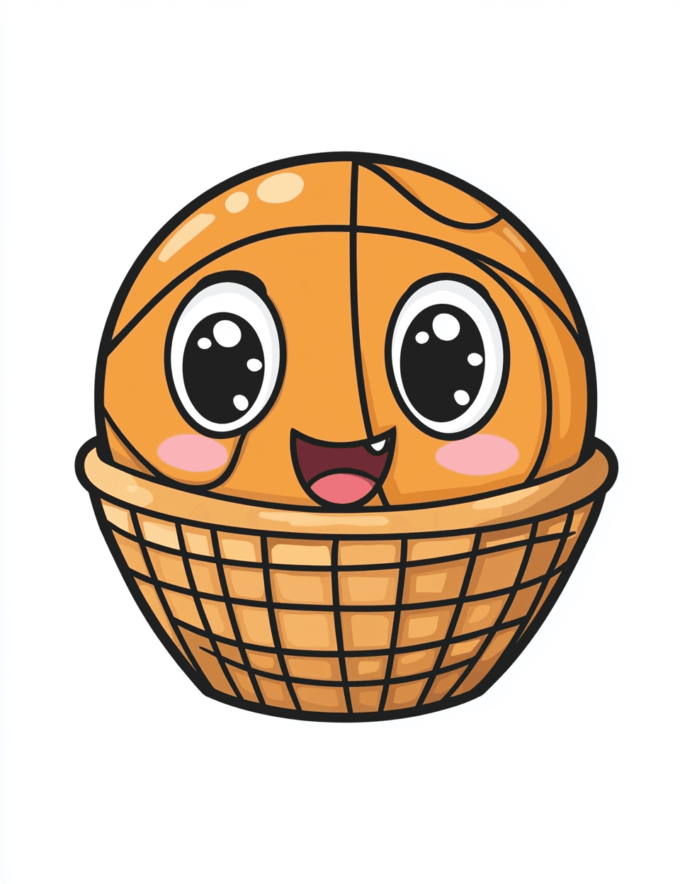 Basketball Route original repeating artwork