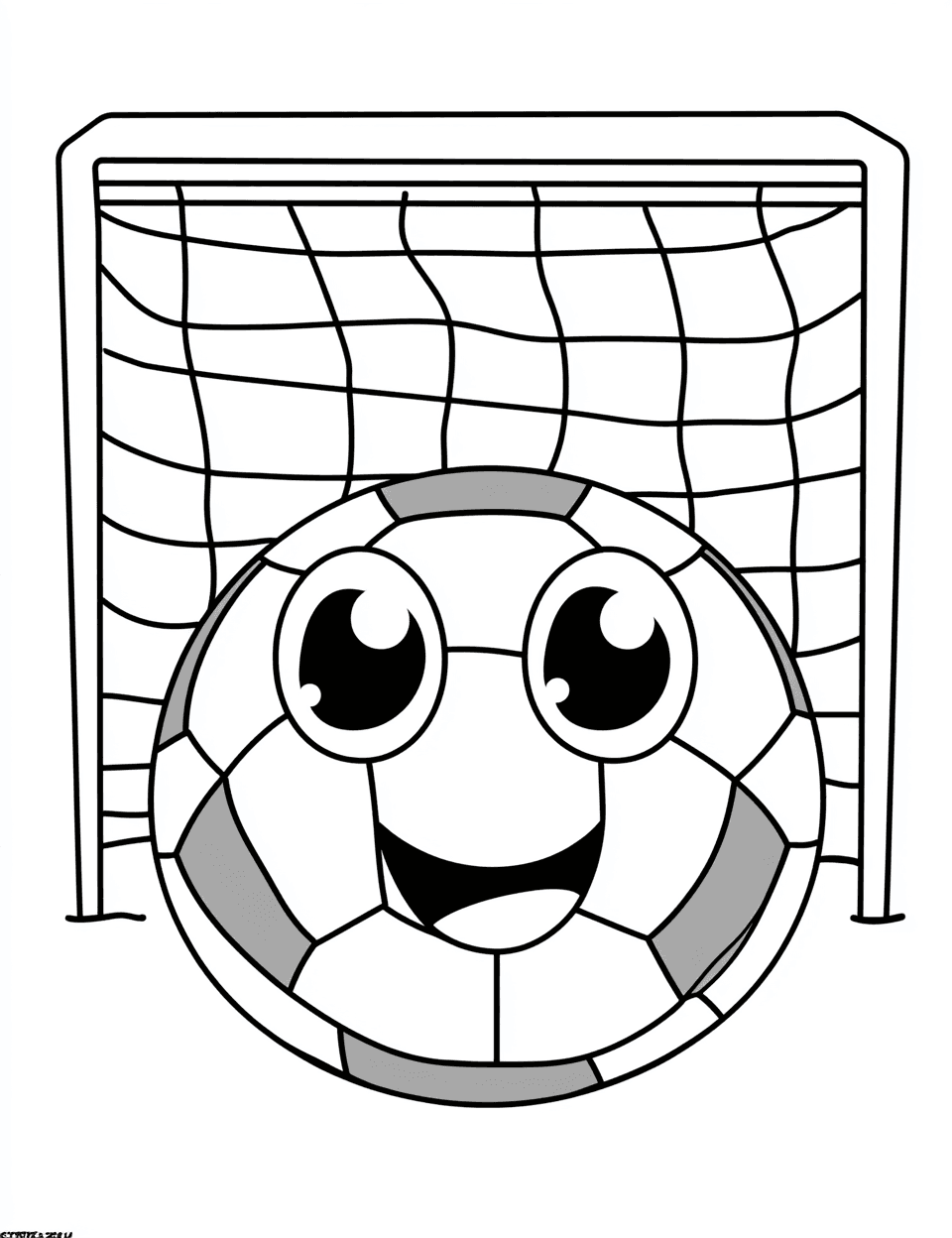 Soccer Buzz original repeating artwork