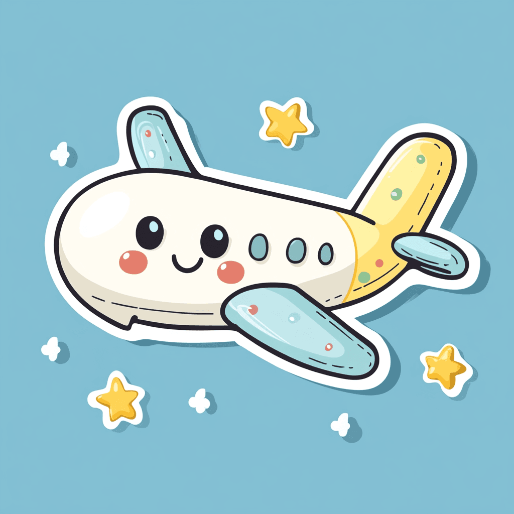 Airplane 310 original repeating artwork