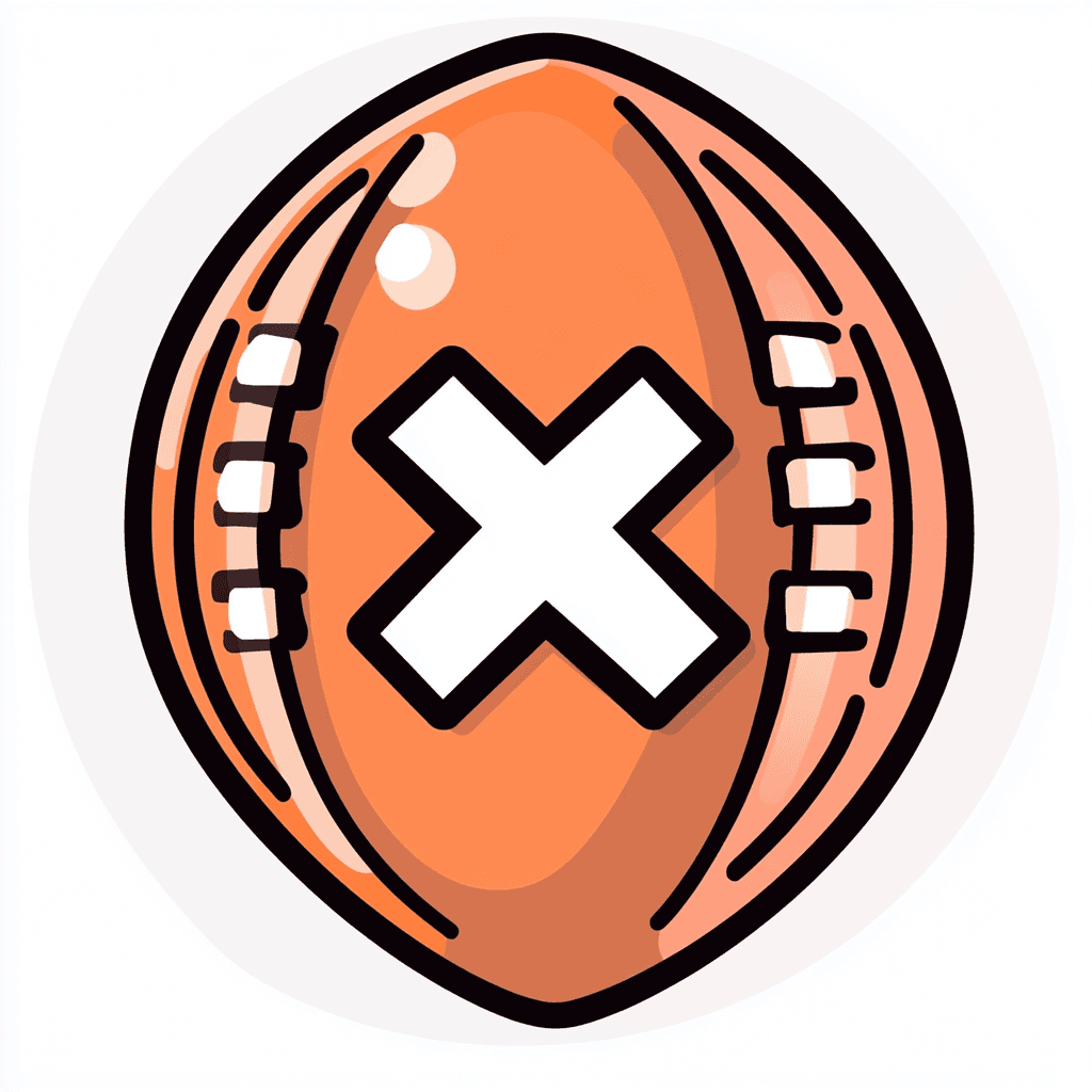 Rugby Picnic original repeating artwork