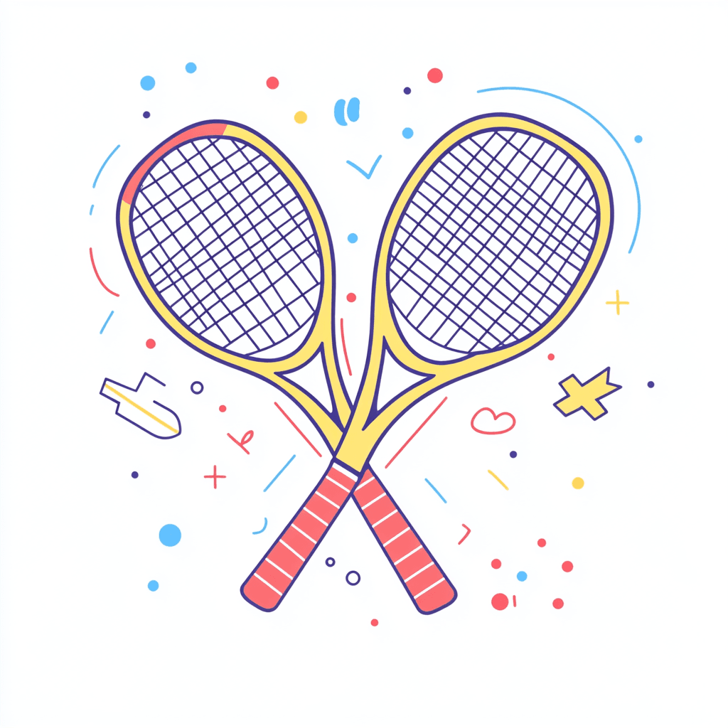 Tennis 163 original repeating artwork