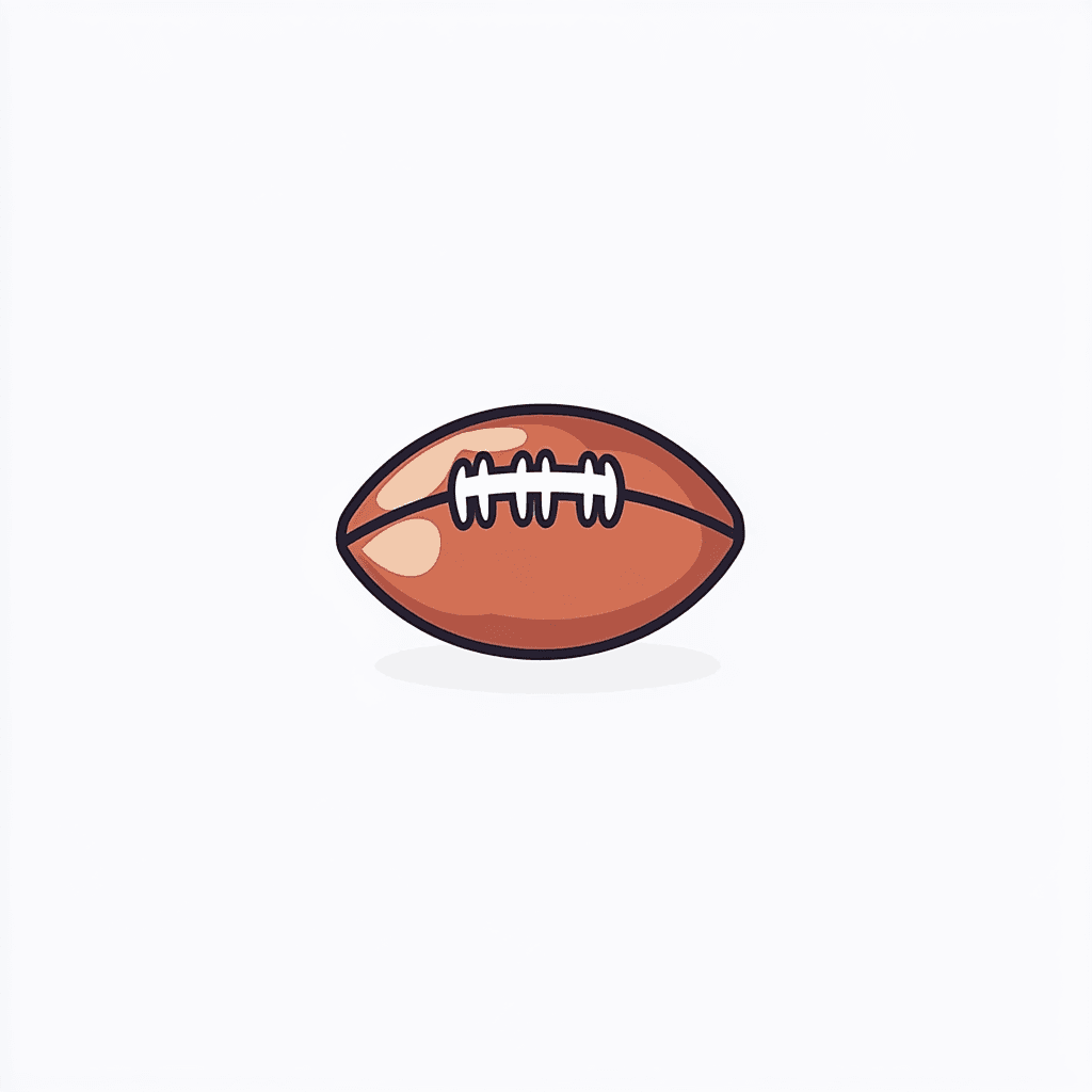 Rugby Party original repeating artwork