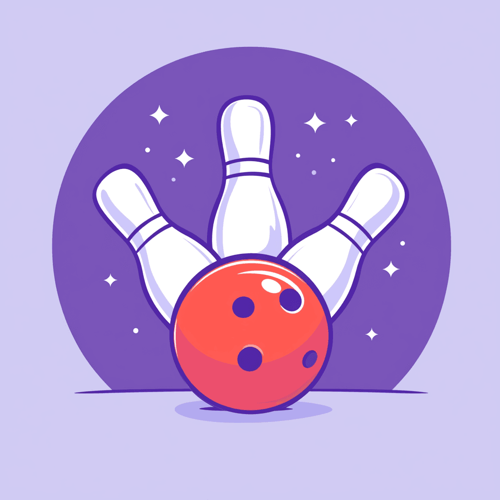 Bowling Tune original repeating artwork