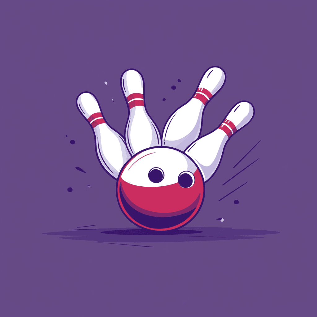Bowling Tint original repeating artwork