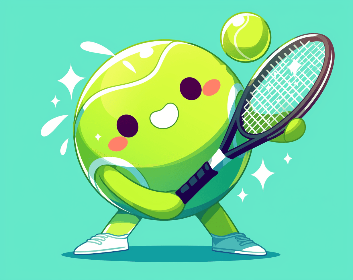 Tennis 144 original repeating artwork