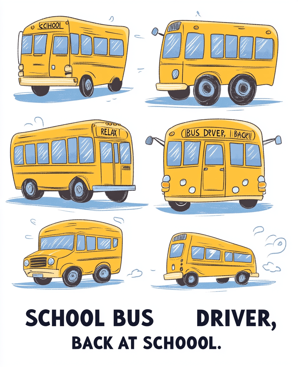 Bus Collective original repeating artwork