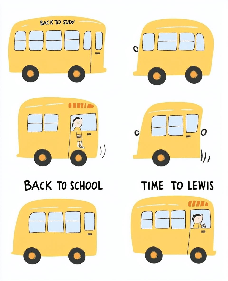 Bus Tone original repeating artwork