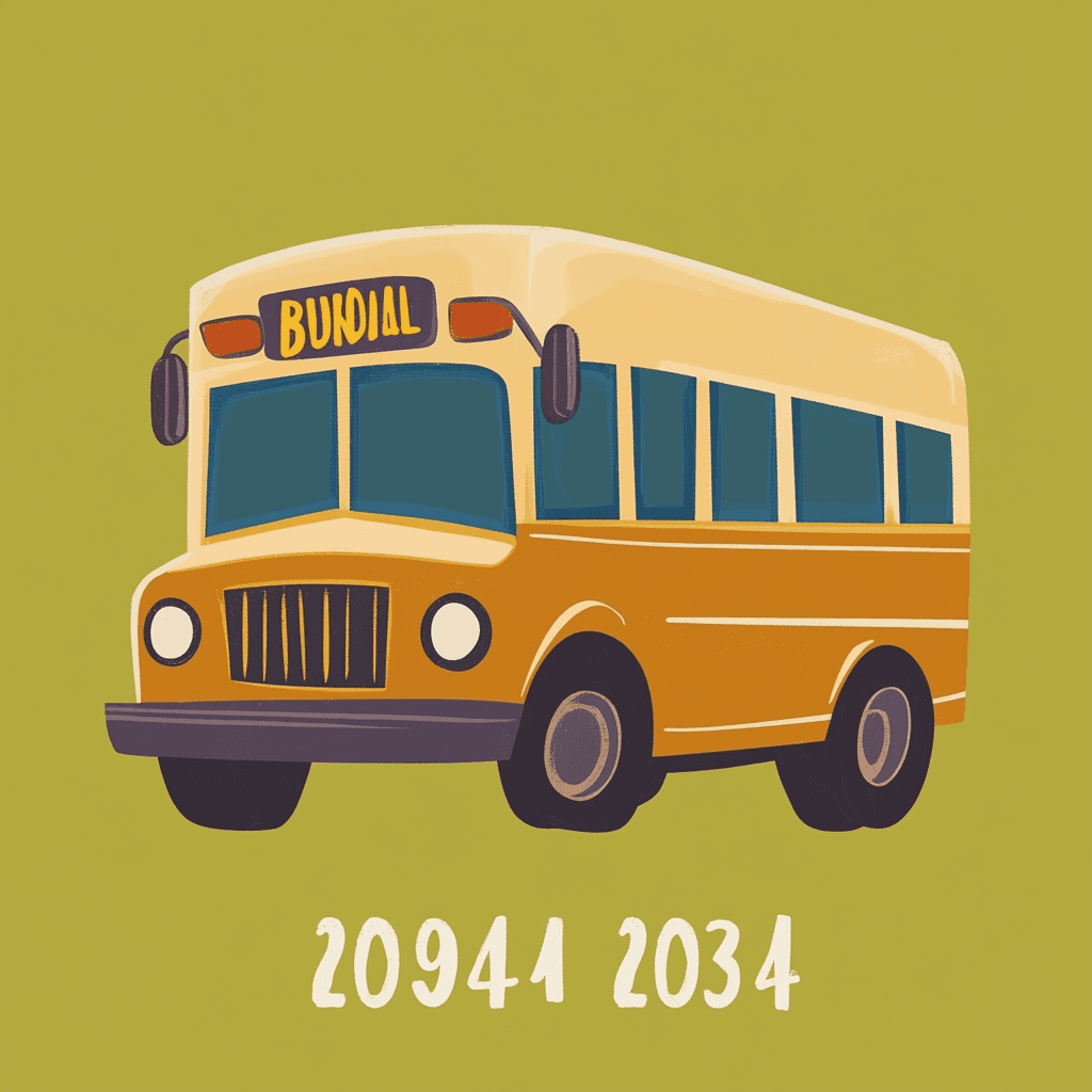 Bus Sprint original repeating artwork