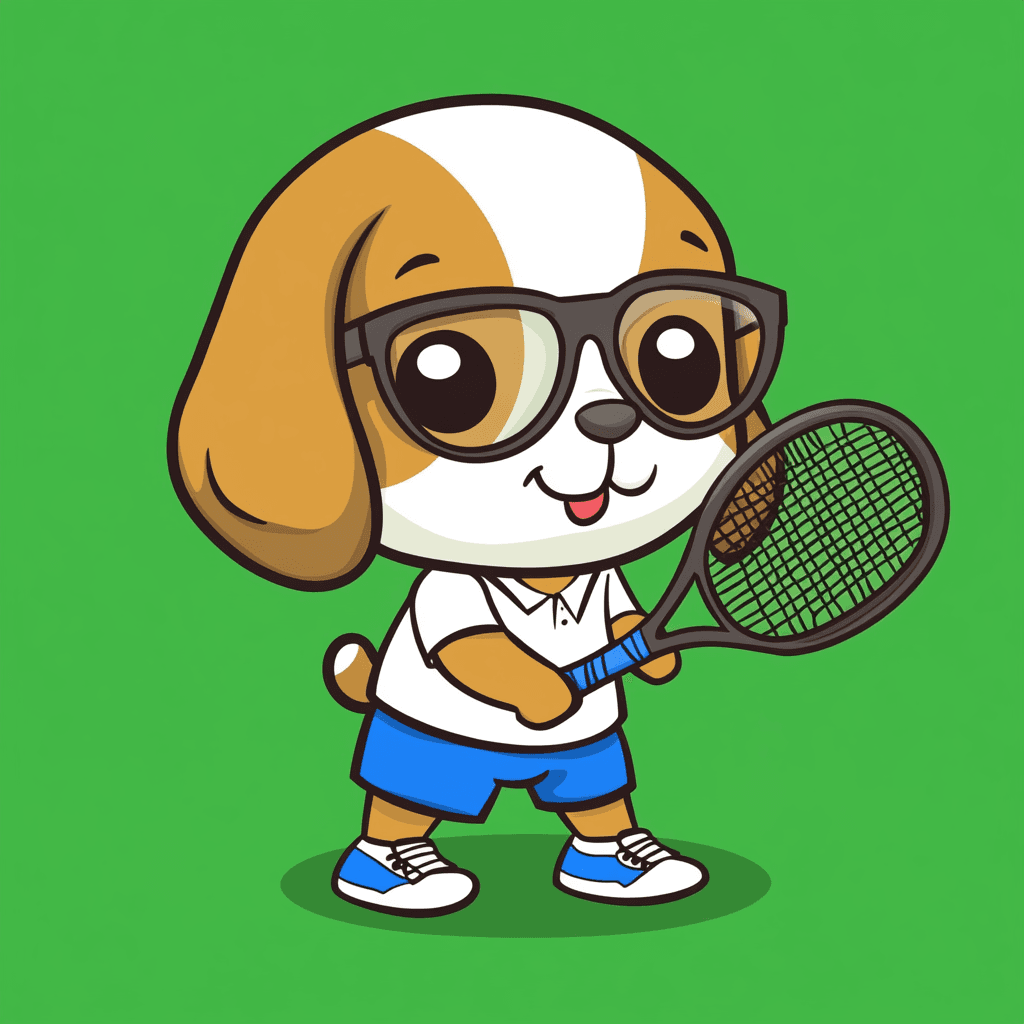 Puppy Tribe original repeating artwork