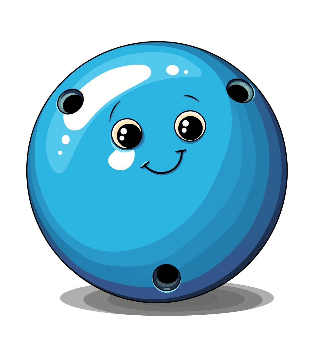 Bowling Play original repeating artwork