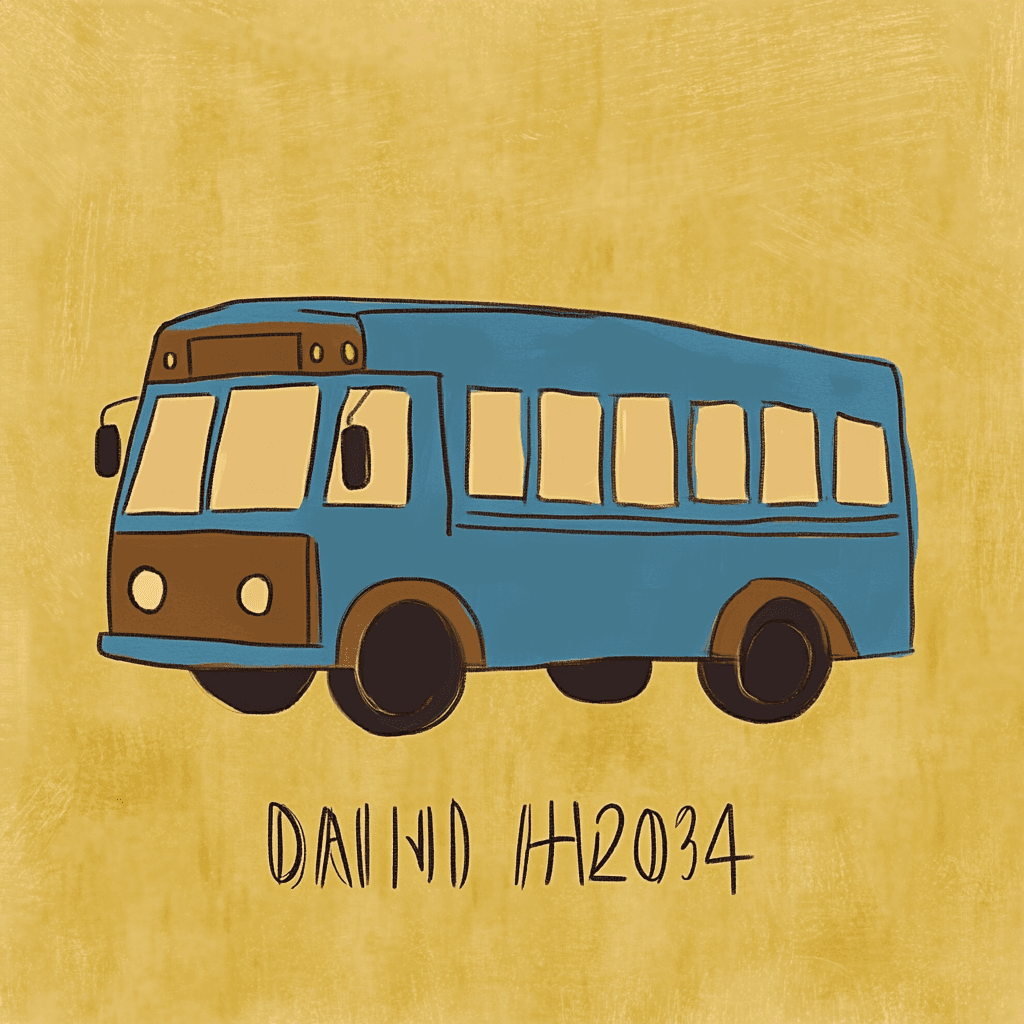 Bus Crew original repeating artwork